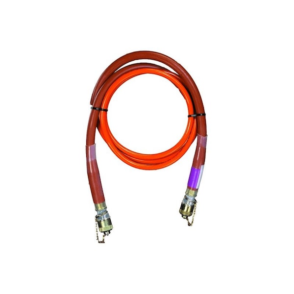 15' HIGH PRESSURE HOSE ASS'Y W COUPLERS